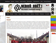 Tablet Screenshot of nebudobet.cz